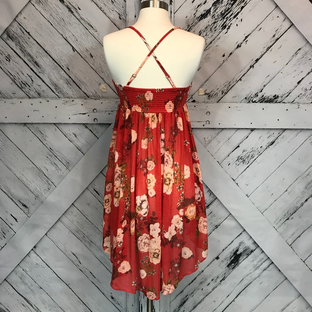 Free People Mirage Convertible Floral Tunic Top - Picture 4 of 8